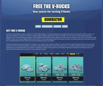 FreevBucks.site(Free the V) Screenshot