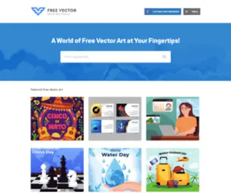 Freevector.com(Free Vector Art & Graphics) Screenshot