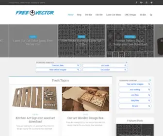 Freevector.us(Free Vectors for Laser Cutting) Screenshot