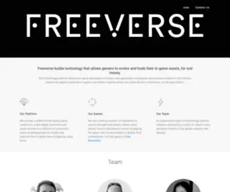 Freeverse.io(Tradeable Digital Asset Technology) Screenshot