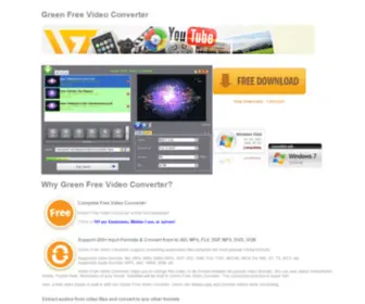 Freevideoconverter.us(Green Free Video Converter) Screenshot