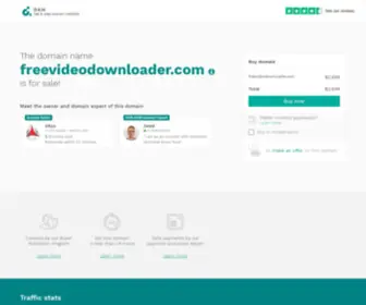 Freevideodownloader.com(freevideodownloader) Screenshot