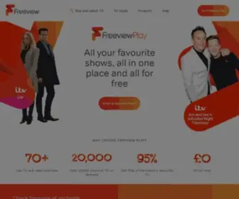 Freeview.co.uk(All your favourite TV shows) Screenshot
