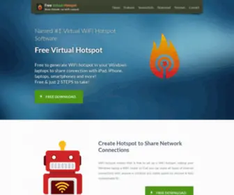 Freevirtualhotspot.com(Free Virtual Hotspot) Screenshot