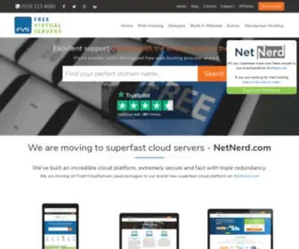 Freevirtualservers.com(Free Virtual Servers) Screenshot