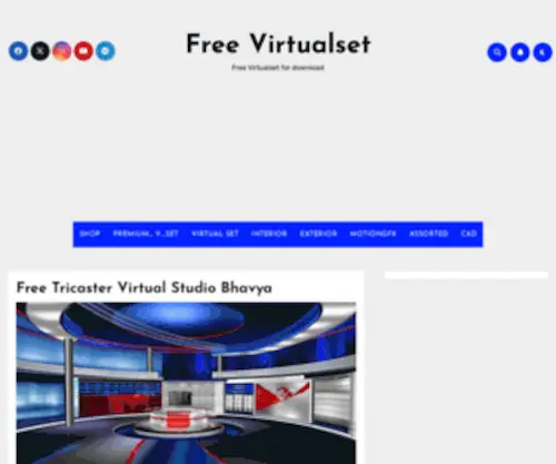 Freevirtualset.com(Free Virtualset for download) Screenshot