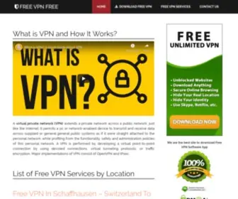 FreeVPNfree.com(Free VPN Free) Screenshot