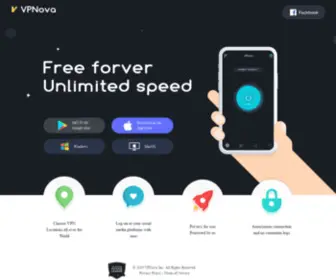 FreeVPNova.com(Free VPN forever) Screenshot