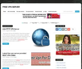 FreeVPNservers.com(Get anonymous Free Vpn Servers account details) Screenshot