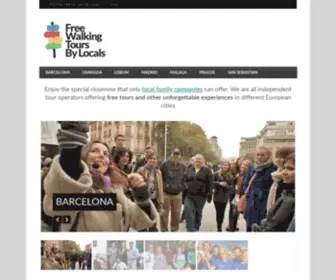 Freewalkingtoursbylocals.com(Free Walking Tours by Locals) Screenshot