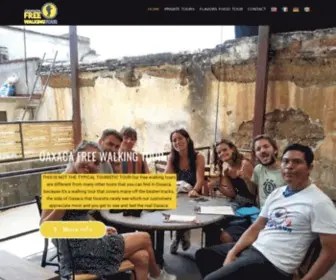 Freewalkoaxaca.com(Oaxaca Free Walking Tour) Screenshot