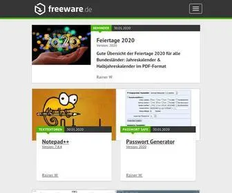 Freeware.de(Kostenlose) Screenshot