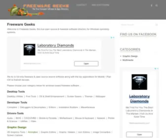 Freewaregeeks.com(Freeware Geeks) Screenshot