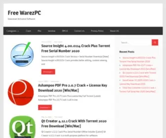 Freewarezpc.com(Free WarezPC) Screenshot