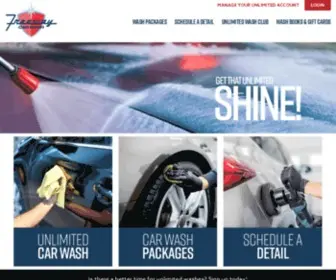 Freewaycarwash.com(Freeway Car Wash) Screenshot