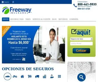 Freewayseguros.com(Seguros de Auto) Screenshot