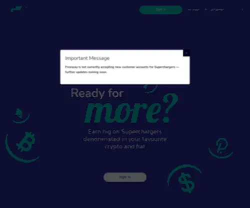 Freewaytoken.io(Freewaytoken) Screenshot