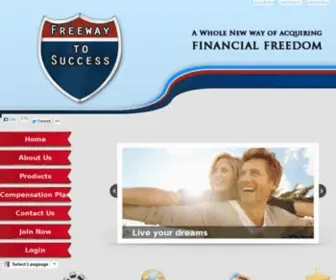 Freewaytosuccess.net(Freeway to Success) Screenshot