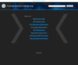Freeweb-Directory-Listings.org(The Leading Free Web Directory Listing Site on the Net) Screenshot