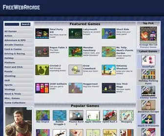 Freewebarcade.com(Free Web Arcade) Screenshot