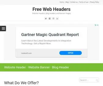 Freewebheaders.com(Website Header) Screenshot