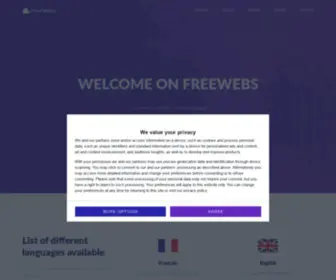 Freewebs.ml(Home) Screenshot