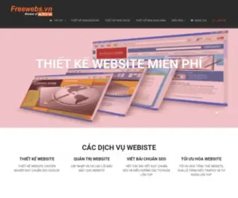 Freewebs.vn(Web miễn phí) Screenshot