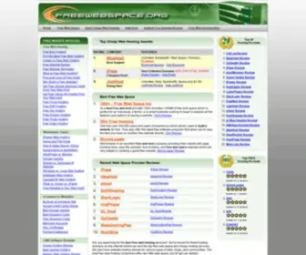 Freewebspace.org(Best Free Web Hosting Reviews) Screenshot