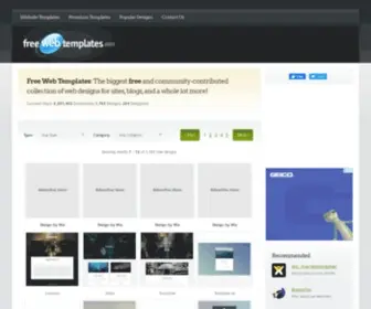 Freewebtemplates.com(freewebtemplates) Screenshot