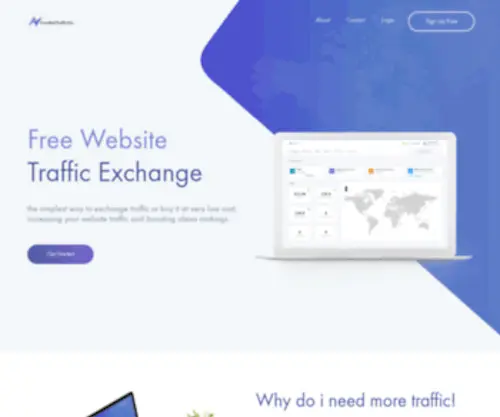 Freewebtraffichits.com(The Best Traffic Exchange) Screenshot