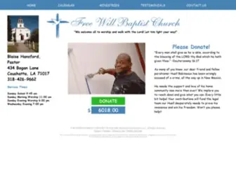 Freewill-Baptistchurch.com(Free Will Baptist Church) Screenshot