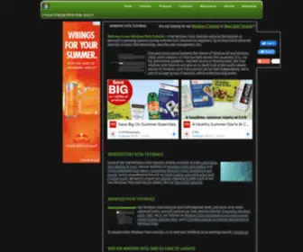 Freewindowsvistatutorials.com(Windows Vista) Screenshot