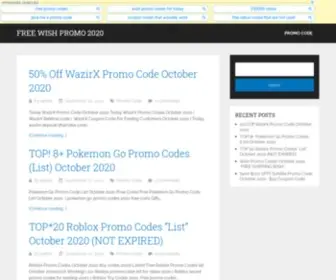 Freewishpromo2019.com(All 100% Working) Screenshot