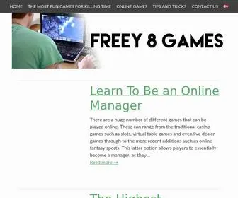 Freey8Games.org(Free games are good games) Screenshot