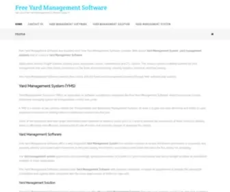 Freeyardmanagementsoftware.com(Free Yard Management Software) Screenshot