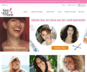 Freeyourmane.com(FREE YOUR MANE Hair Products) Screenshot