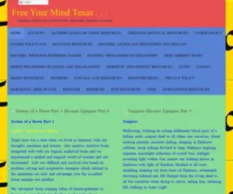 Freeyourmindtx.net(Freeyourmindtx) Screenshot