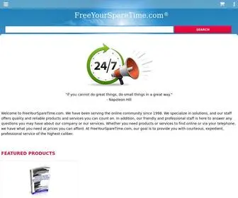 Freeyoursparetime.com(Your Digital Solutions Specialists) Screenshot