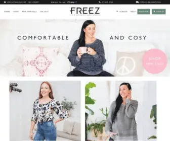 Freez.com.au(Freez Clothing Au) Screenshot