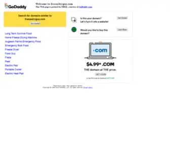Freezedryguy.com(Freeze Dried Food and Emergency Preparedness Items) Screenshot