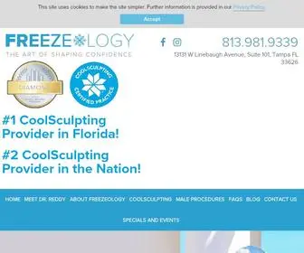 Freezeology.com(Freezeology Tampa) Screenshot