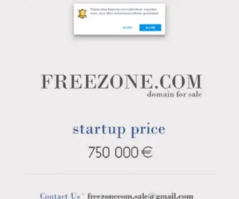 Freezone.com(Freezone) Screenshot