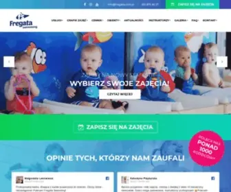 Fregata.com.pl(Nauka pływania Poznań) Screenshot