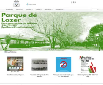 Freguesiadapalhaca.pt(Website Institucional da Freguesia de Palhaça) Screenshot