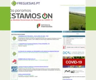 Freguesias.pt(Aqui econtrará a mais completa informação sobre as várias localidades do País) Screenshot