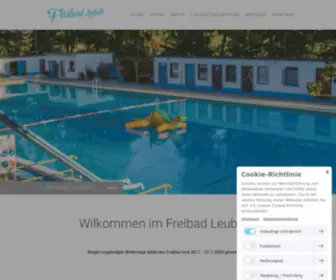 Freibad-Leubnitz.de(Homes Webseite) Screenshot