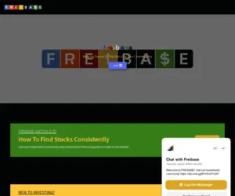 Freibase.com(Making Sense of Stocks) Screenshot