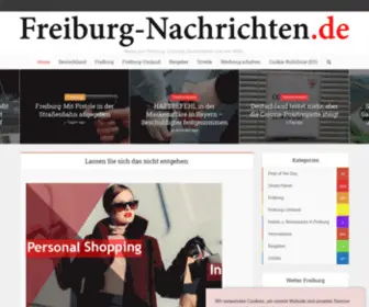 Freiburg-Nachrichten.de(News aus Freiburg) Screenshot