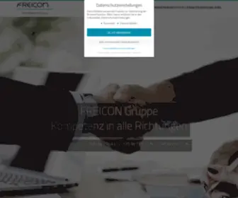 Freicon.de(Die Selbstständigkeit der Einheiten steht im Vordergrund) Screenshot