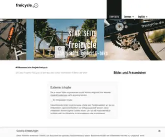 Freicycle.de(STARTSEITE) Screenshot